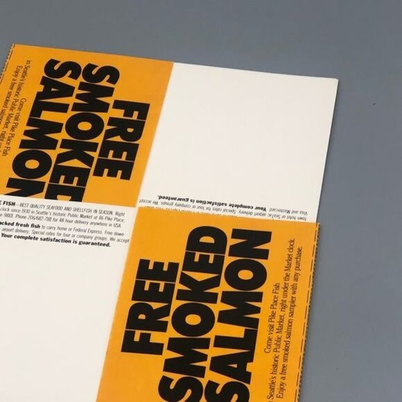 vintage set of 5 post cards San Fransico bridge pike place fish farmers READ - Picture 10 of 10